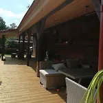 Ferienhaus Trojmiasto Nad Jeziorem Dom -echochata Kamień